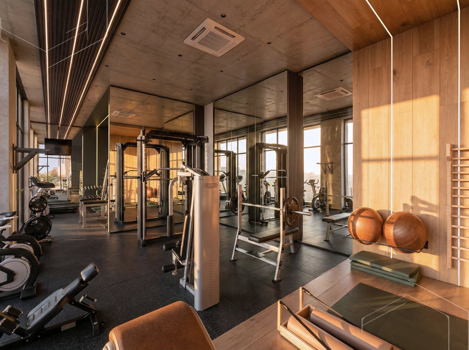 Academia completa do West Line